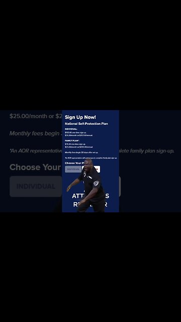 Self-Sign-up Family Plans now AVAILABLE - AttorneysOnRetainer.us #selfdefense #concealcarry