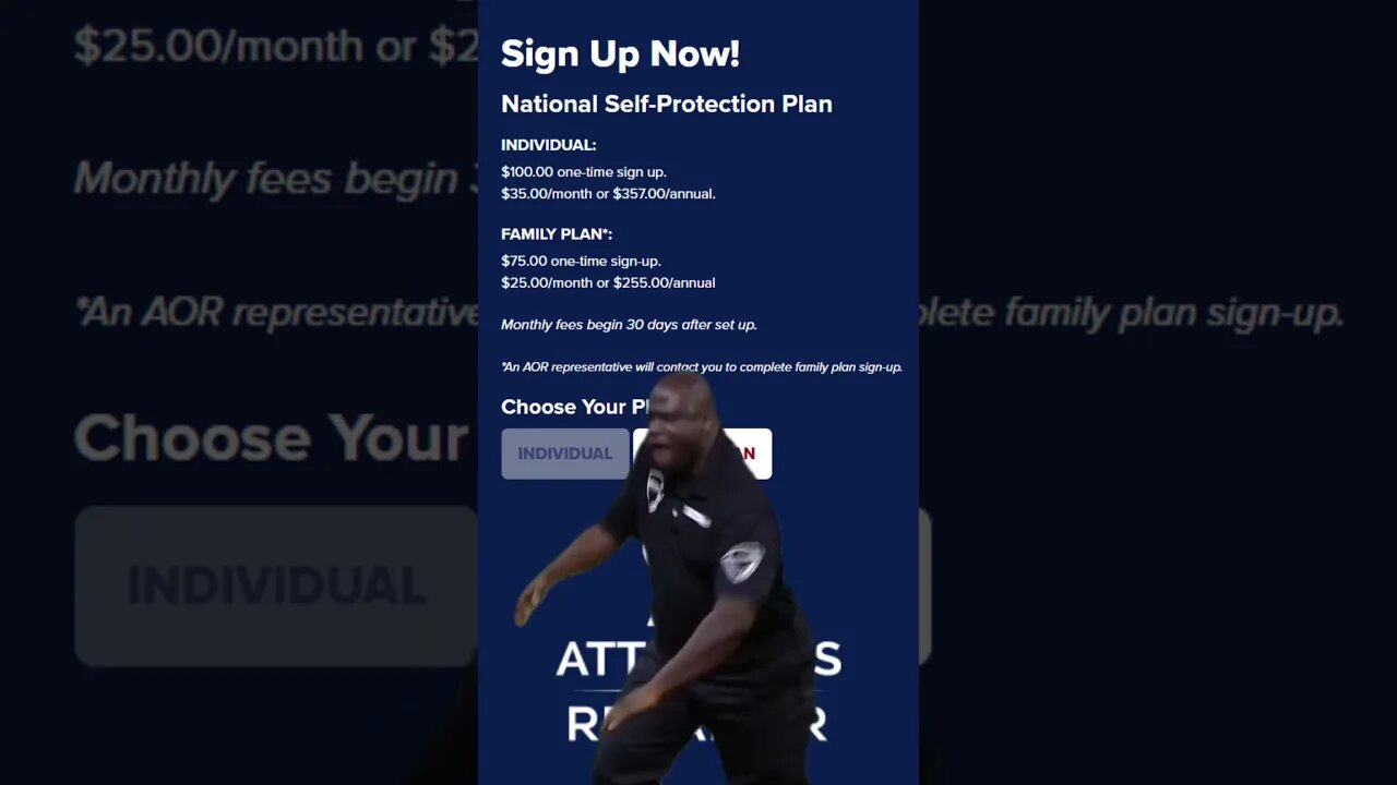 Self-Sign-up Family Plans now AVAILABLE - AttorneysOnRetainer.us #selfdefense #concealcarry