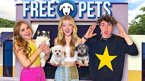 I OPENED MY OWN FREE PET STORE!!