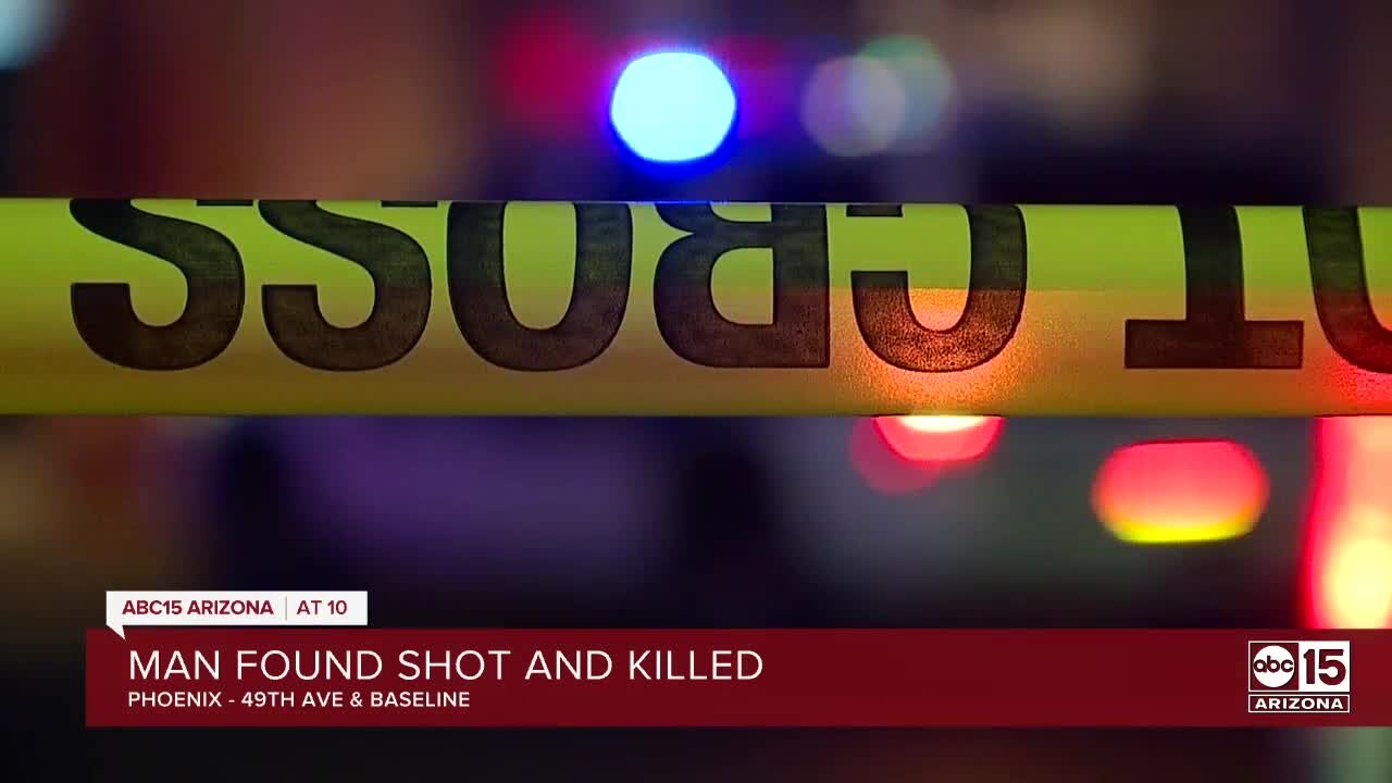 PD: Man shot, killed following argument near 51st Avenue and Baseline Road