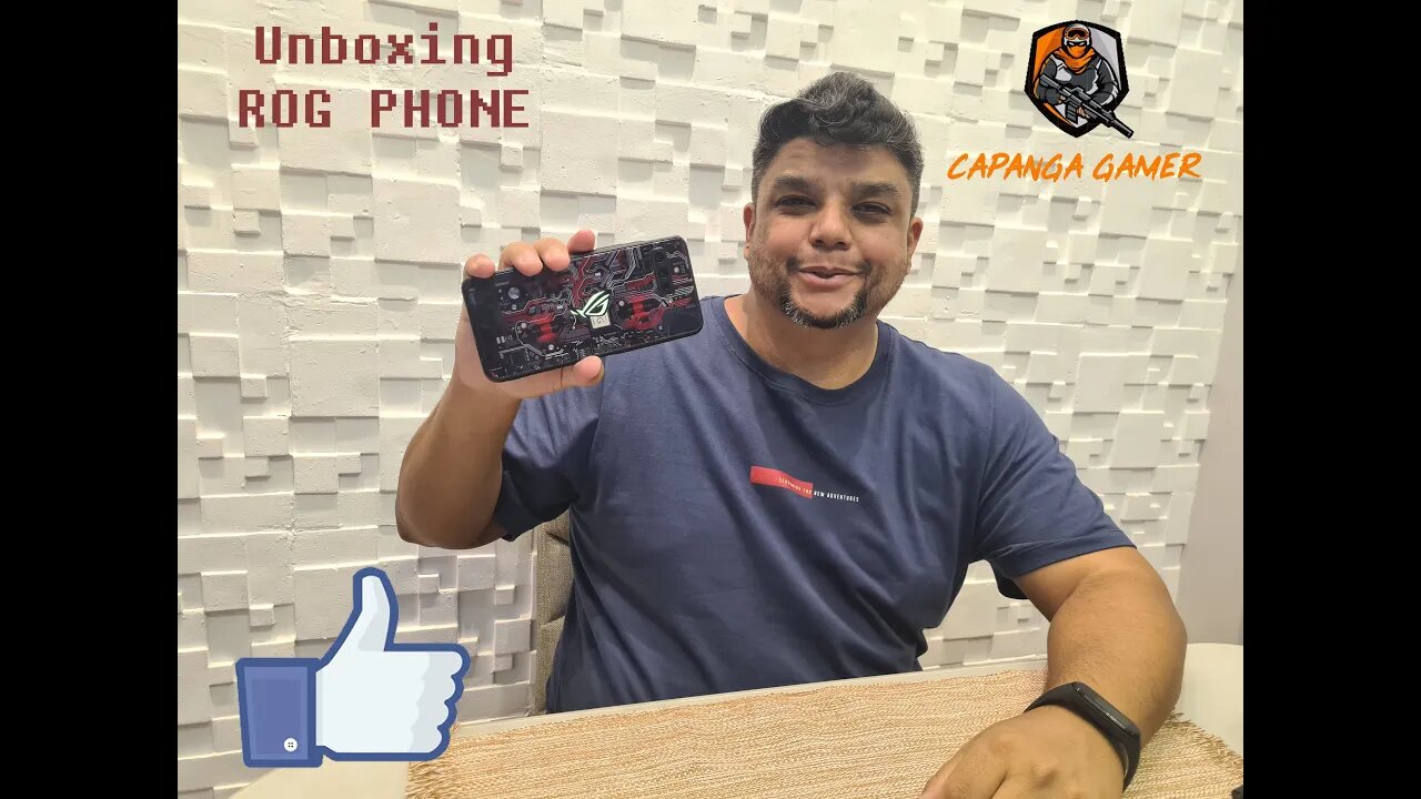 Unboxing Rog phone 12 ram e 256 de armazenamento