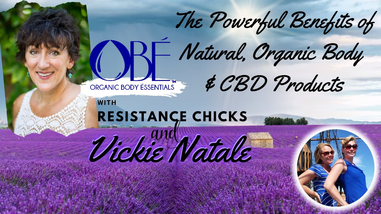 Give Away! Organic Body Essentials: Food For Your Face & CBD For Your Body w/ Vickie Natale