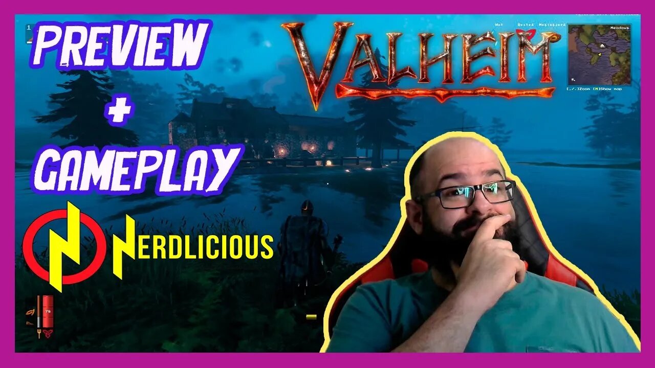 🎮 PREVIEW! Tivemos acesso ao Preview de VALHEIM. Confira o que achamos do jogo!