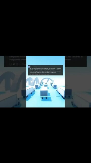 Apples personalized spatial audio trick is really a Sony idea