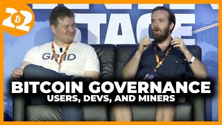 Bitcoin Governance: Users, Devs, and Miners - Botcoin 2022 Conference