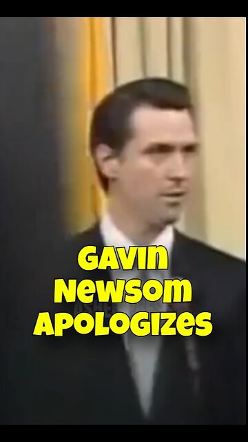 Gavin Newsom apologizes for sleeping with his campaign manager's wife (2007)
