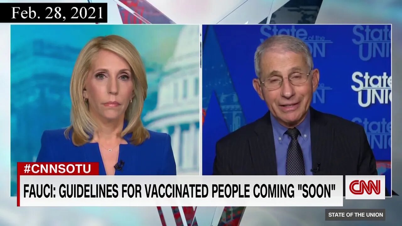 Dr Fauci explains what you can do if you've been doubly vaccinated