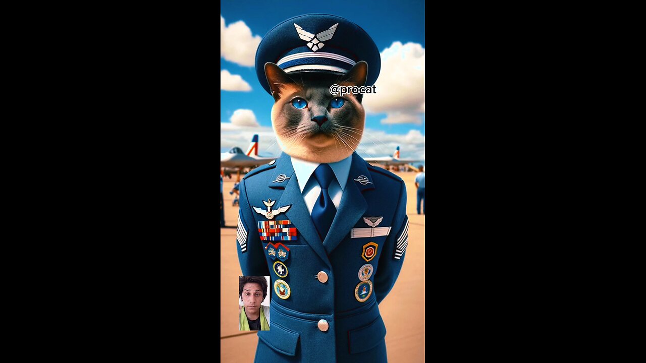 cute cat in army 🪖 command #cartoon #cat #trendingvideo