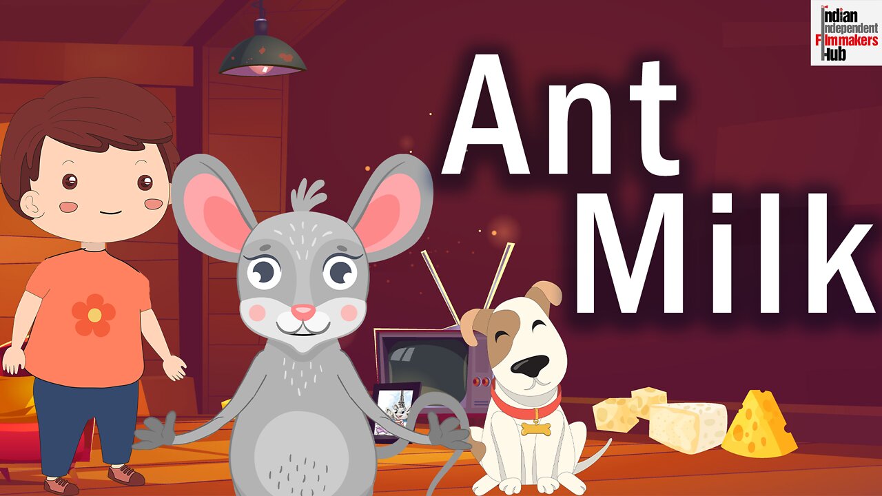 CARTOON FOR KIDS | ANT MILK | TALKING MOUSE | CUTEST CARTOON FOR KIDS