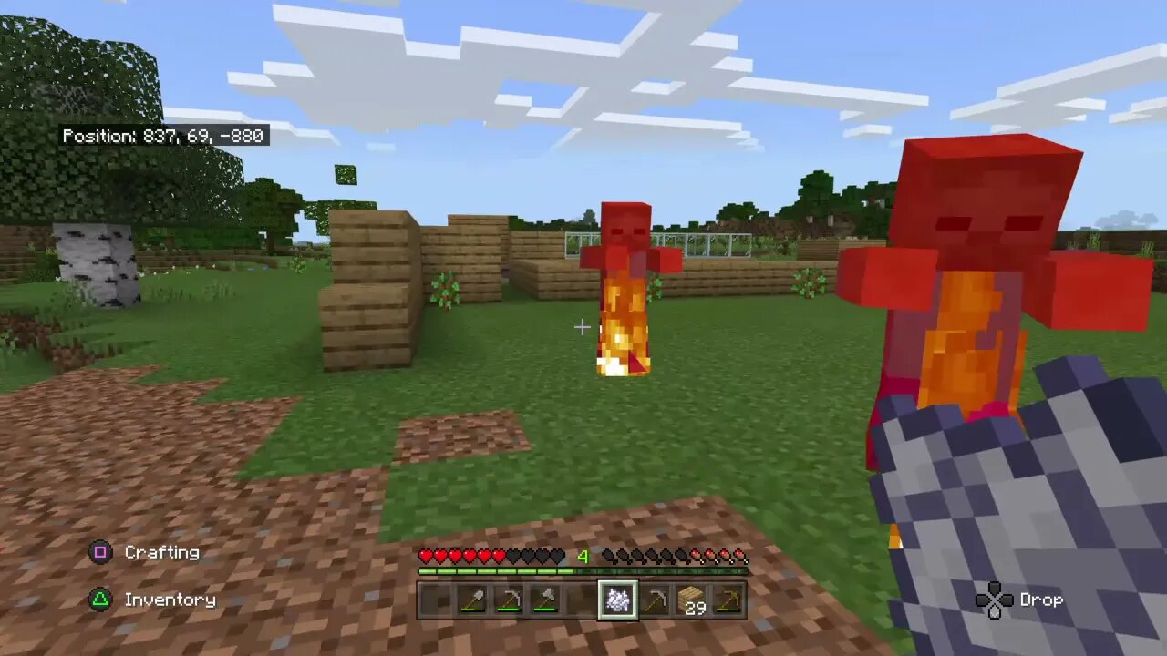 Minecraft New Beginnings Part 3-Tree Farm