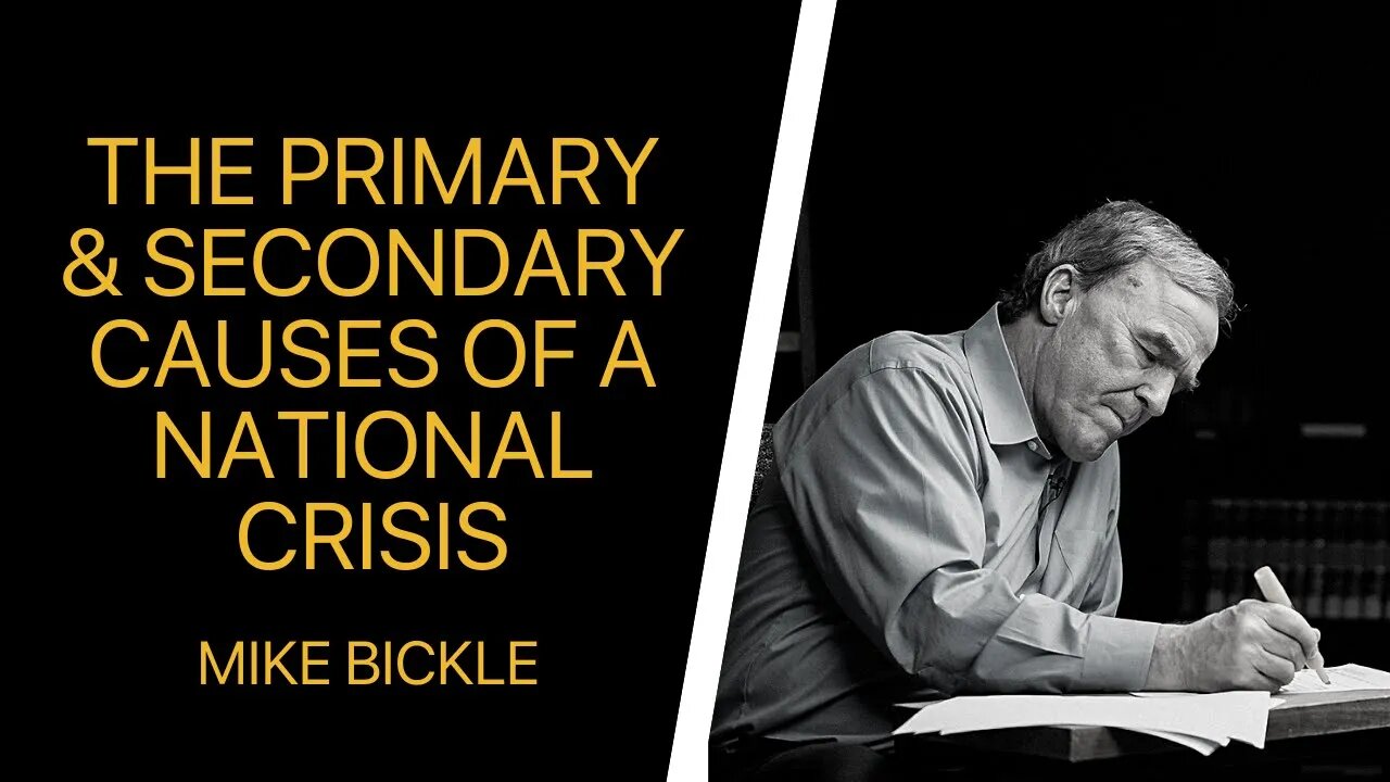 The Primary and Secondary Causes of a National Crisis (2010) | Mike Bickle