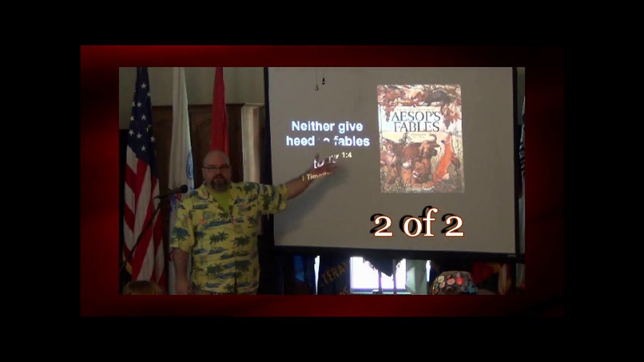 002 Neither Give Heed To Fables (1 Timothy 1:4) 2 of 2
