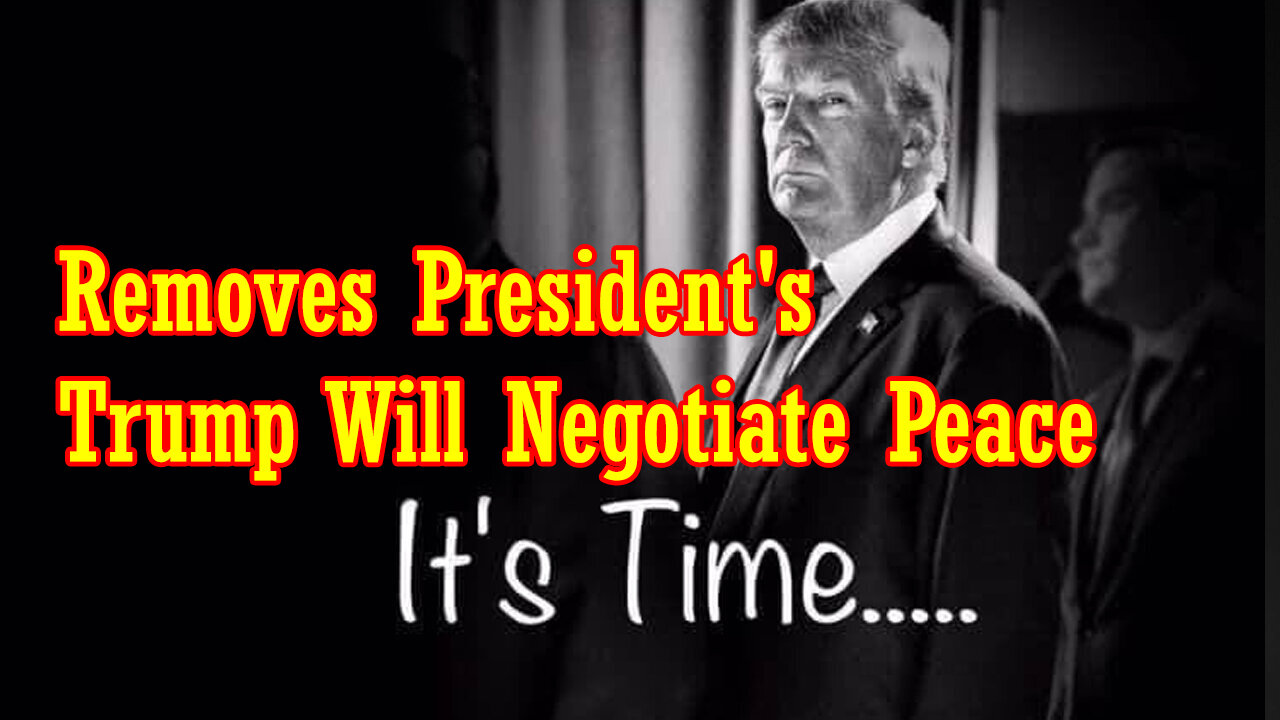 [DS] Removes President's, WWIII, Trump Will Negotiate Peace, Change Of Batter Coming