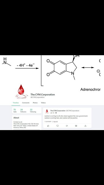 ADRENOCHROME IN PLAIN SIGHT