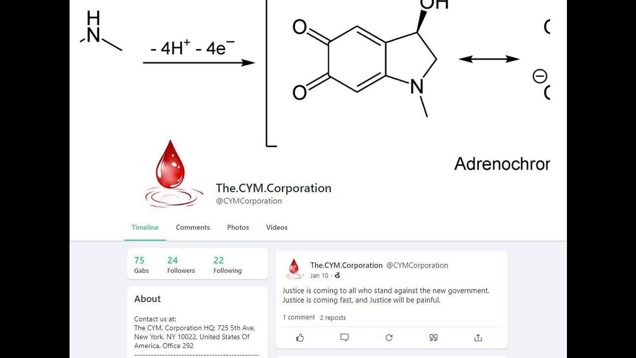 ADRENOCHROME IN PLAIN SIGHT