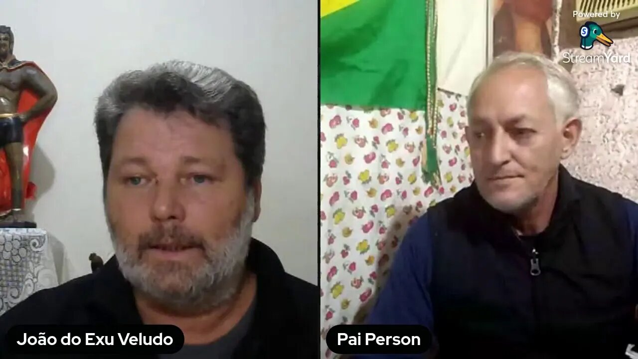 Pai Person de Oxalá falando sobre Batuque