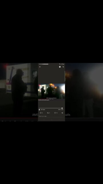 When the Ambulance 🚑 feels unsafe....call the police #notacult #1776restorationmovement