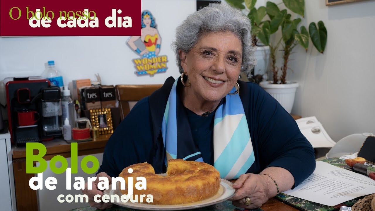 Que tal um bolo de cenoura com laranja sem glúten? Vale fazer com certeza!