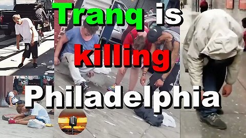 Tranq is RAVAGING Kensington Philadelphia! Xylazine drug is crazy