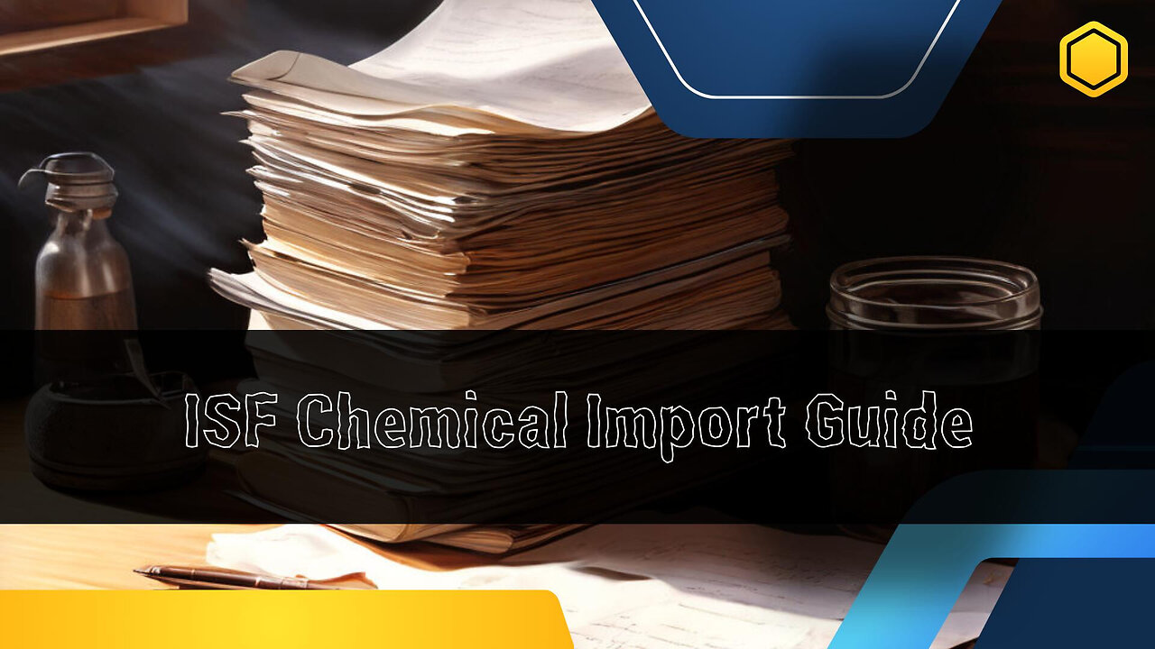 Mastering the ISF Process: A Guide to Importing Chemical Products Safely