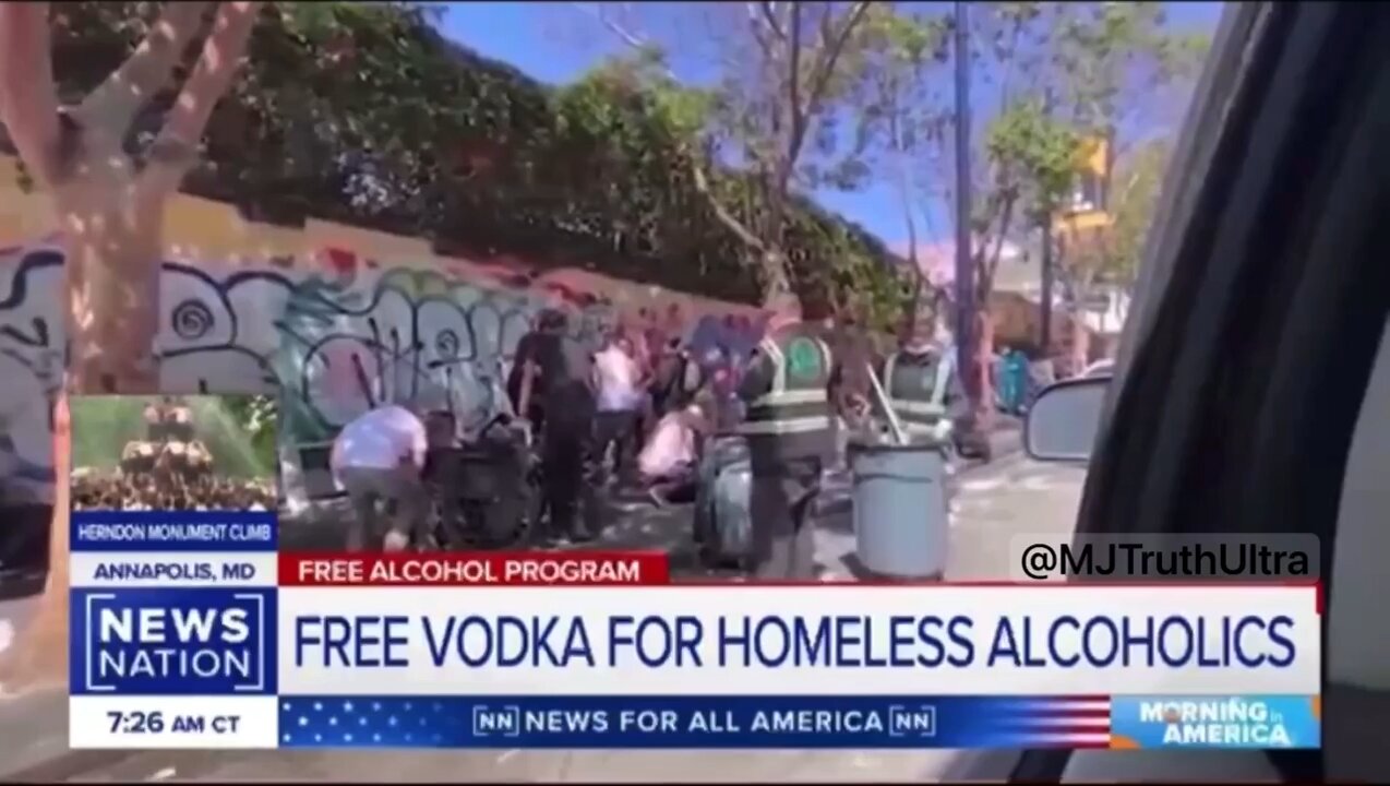 Free Alcohol to Homeless Alcoholics in San Francisco.