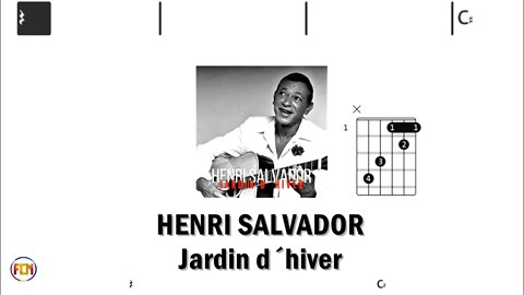 HENRI SALVADOR Jardin d´hiver - (Chords & Lyrics like a Karaoke) HD