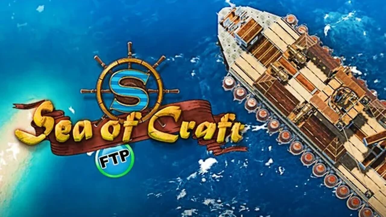 🕊 СТРОИМ КОРАБЛЬ С НУЛЯ И ИДЁМ ПОКОРЯТ ОКЕАН И ДРАТЬСЯ С ПИРАТАМИ ► Sea Of Craft #FTP No💬