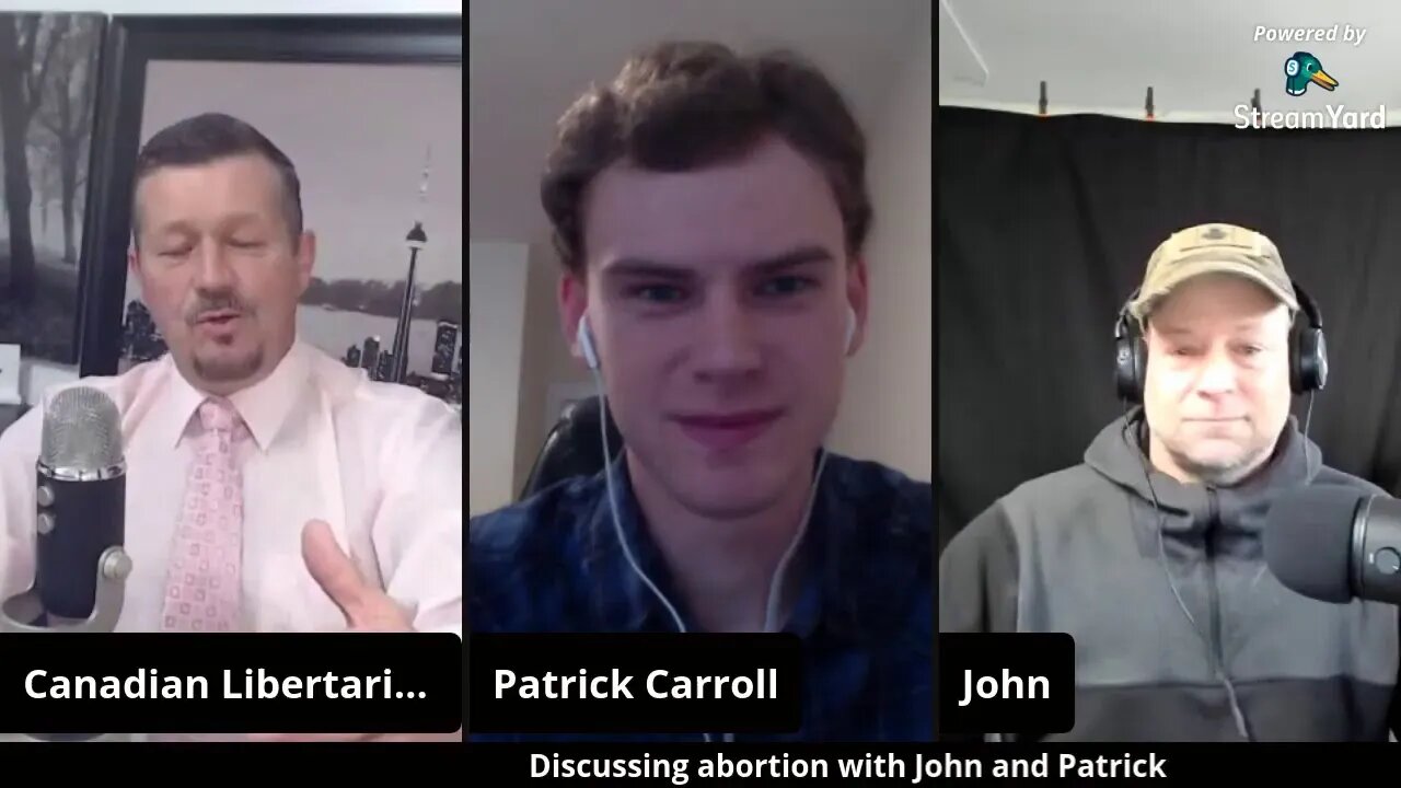 Discussing abortion with John and Patrick