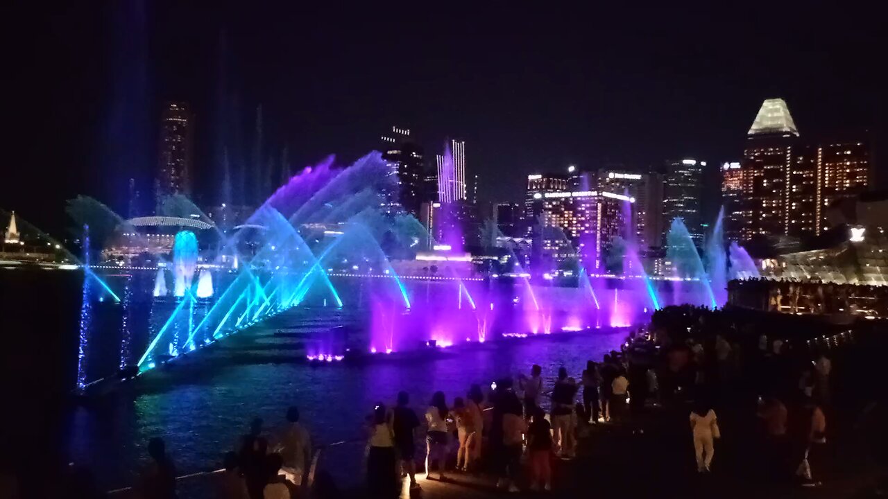 Water Show Marina Bay Sands