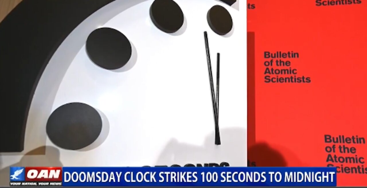 Doomsday Clock Strikes 100 Seconds To Midnight