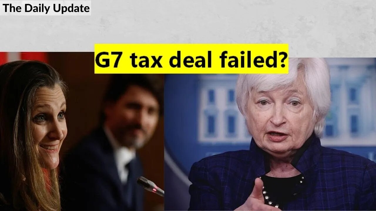 G7 tax deal doesn't go far enough, campaigners say | The Daily Update