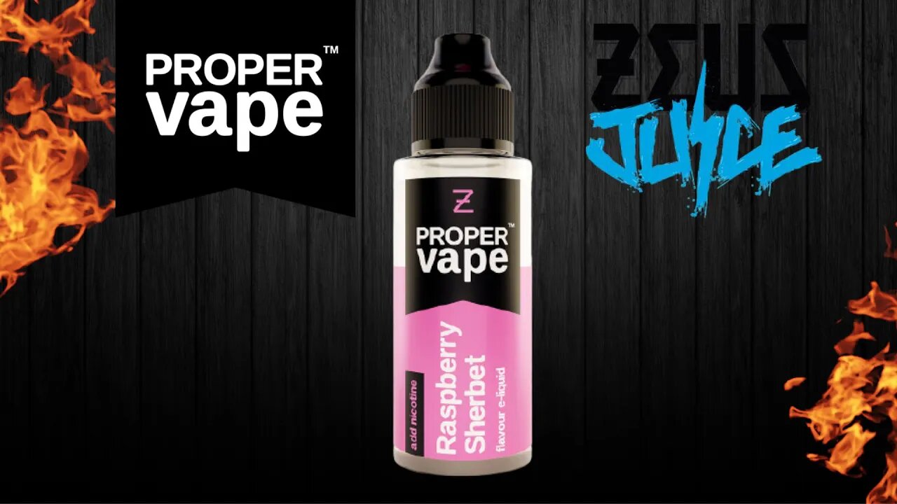 Proper Vape - Raspberry Sherbet