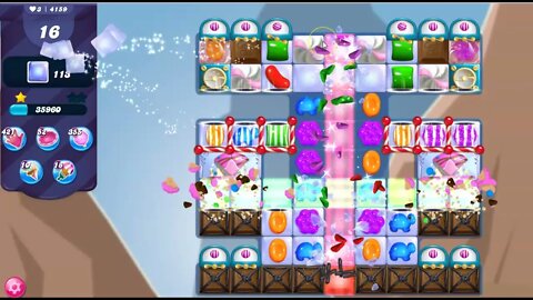 Candy Crush Level 4159 Talkthrough, 26 Moves 0 Boosters