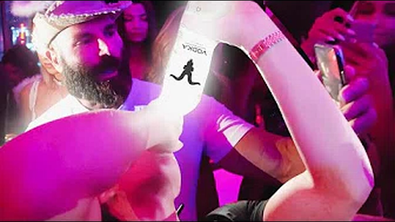 Ignite Bottle Slam With Dan Bilzerian! - Deleted Stevewilldoit Video