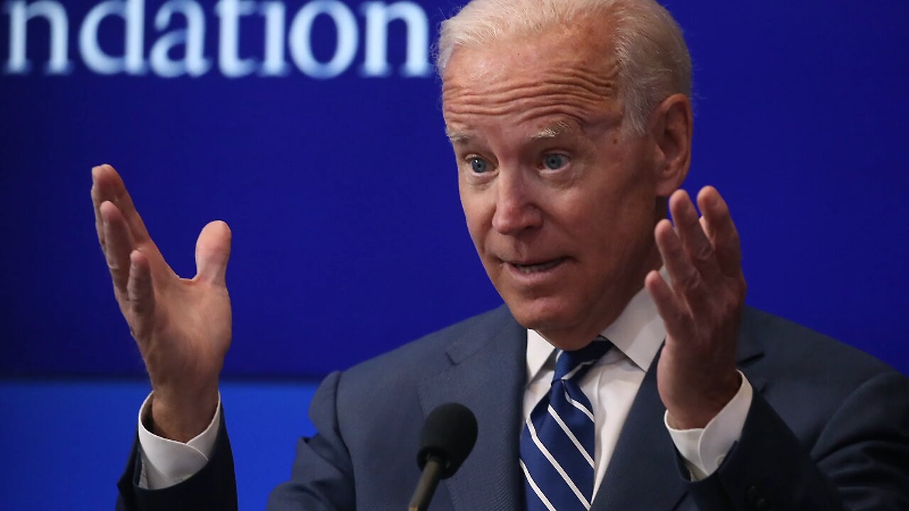 Watch What Biden Does with His Face When Asked About Maui Fires