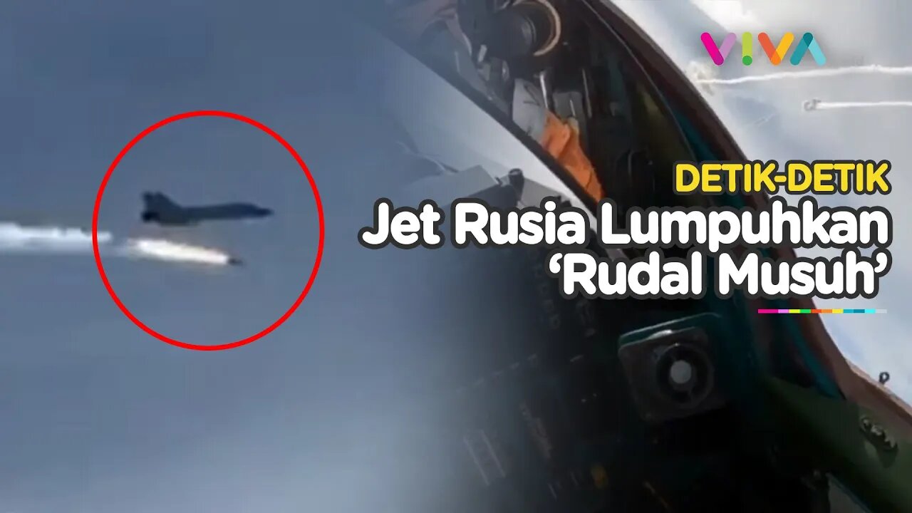 VIDEO Aksi Garang Jet Tempur MiG-31 Lumpuhkan Rudal Jelajah