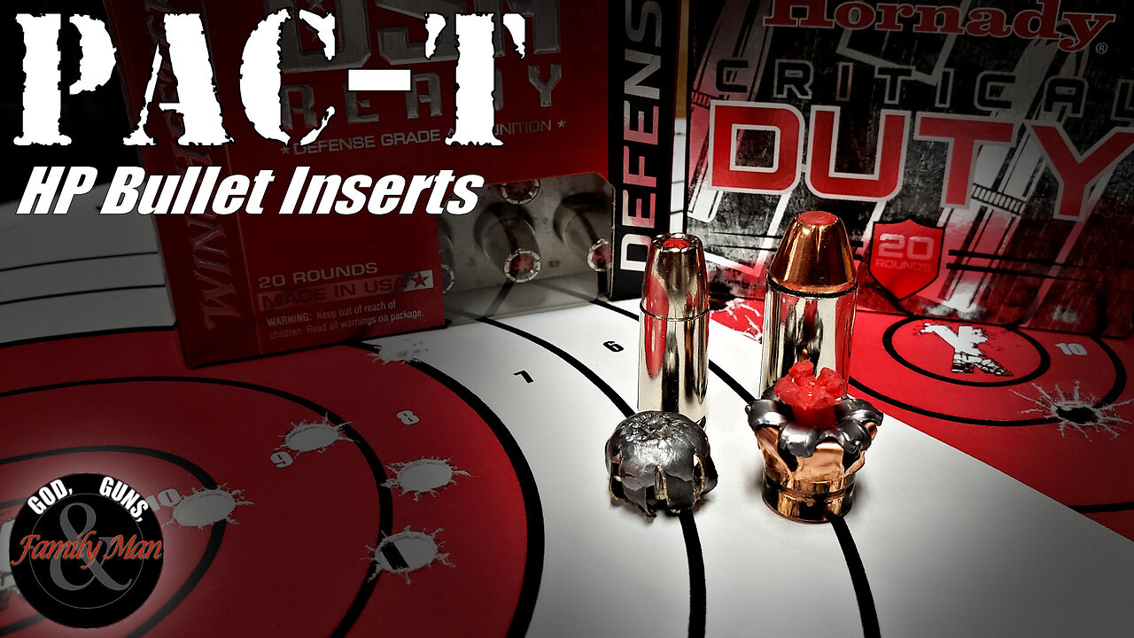 PAC-T Testing the Hornady Critical Duty and Winchester Defense bullets