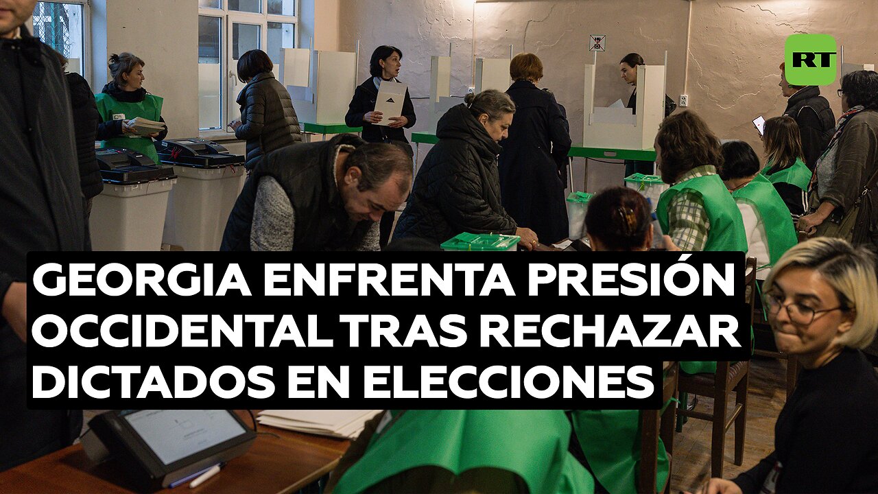 Georgia bajo presión inédita desde Occidente tras rechazar seguir sus dictados en comicios