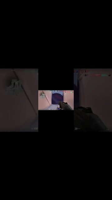 Through The Smoke Valorant #shorts #memes #meme #gaming #valorant