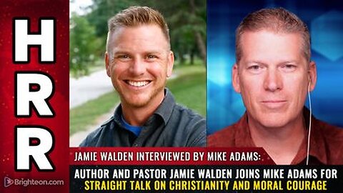 Author & Pastor Jamie Walden Interview - Straight talk on Christianity & Moral Courage