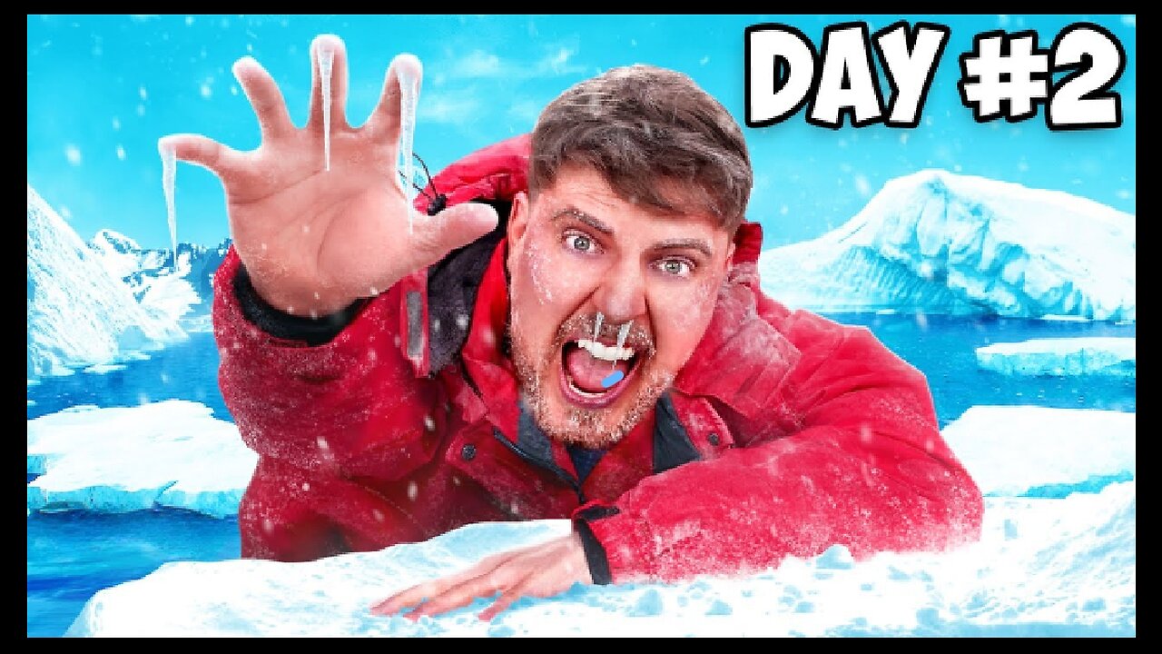 Mr beast survived 50 hours in Antarctica 🫀