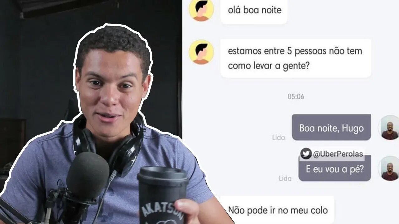 LENDO PEROLAS DO UBER