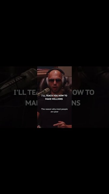 WHY MOST PEOPLE DESERVE TO DIE POOR