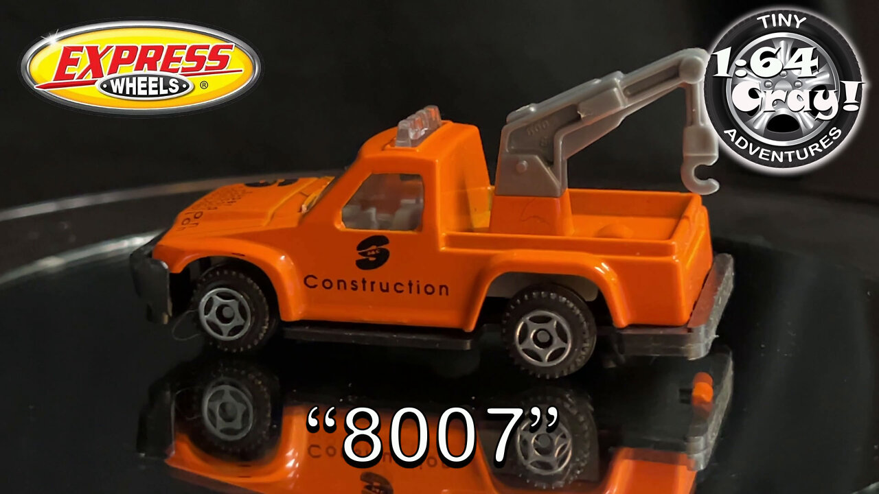 “8007” Construction Tow Truck in Orange- Model by Express Wheels