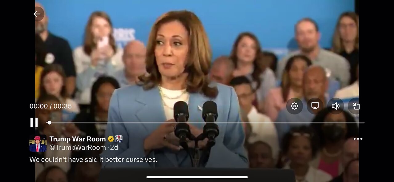 Kamala explains her failures