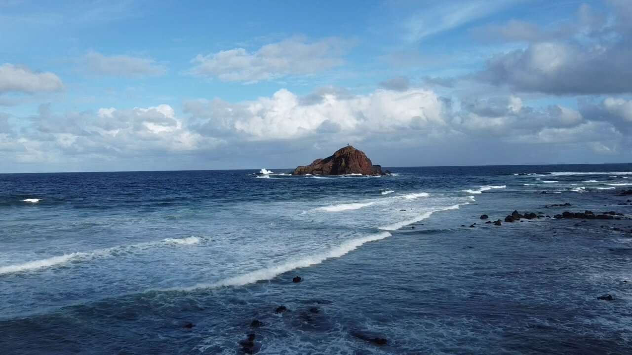 Island in the pacific