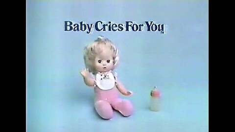 Mattel's Baby Cries for You 1979 TV Ad