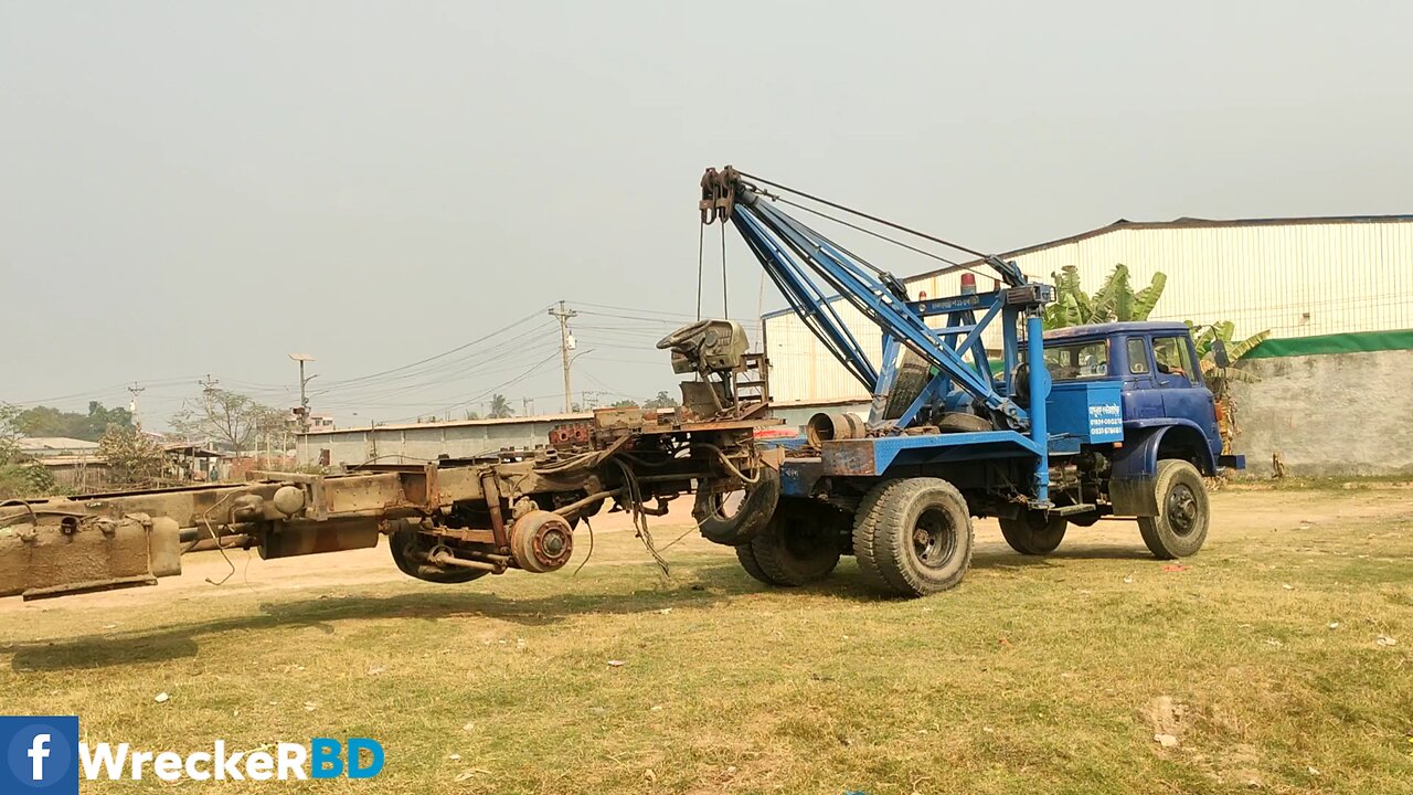 Old Daewoo Bus Body Removing | Daewoo Bus Chassis Lifting