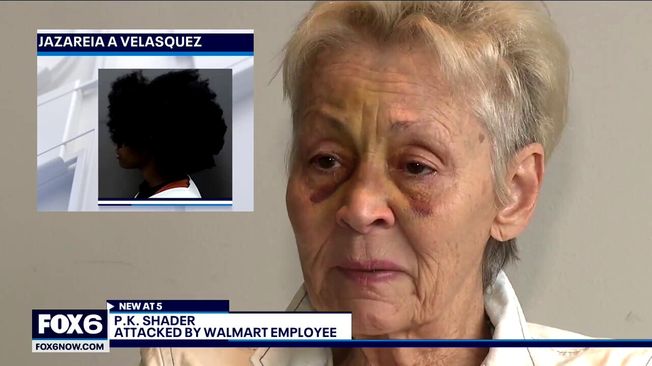 70-year-old white female attacked by a black Walmart employee