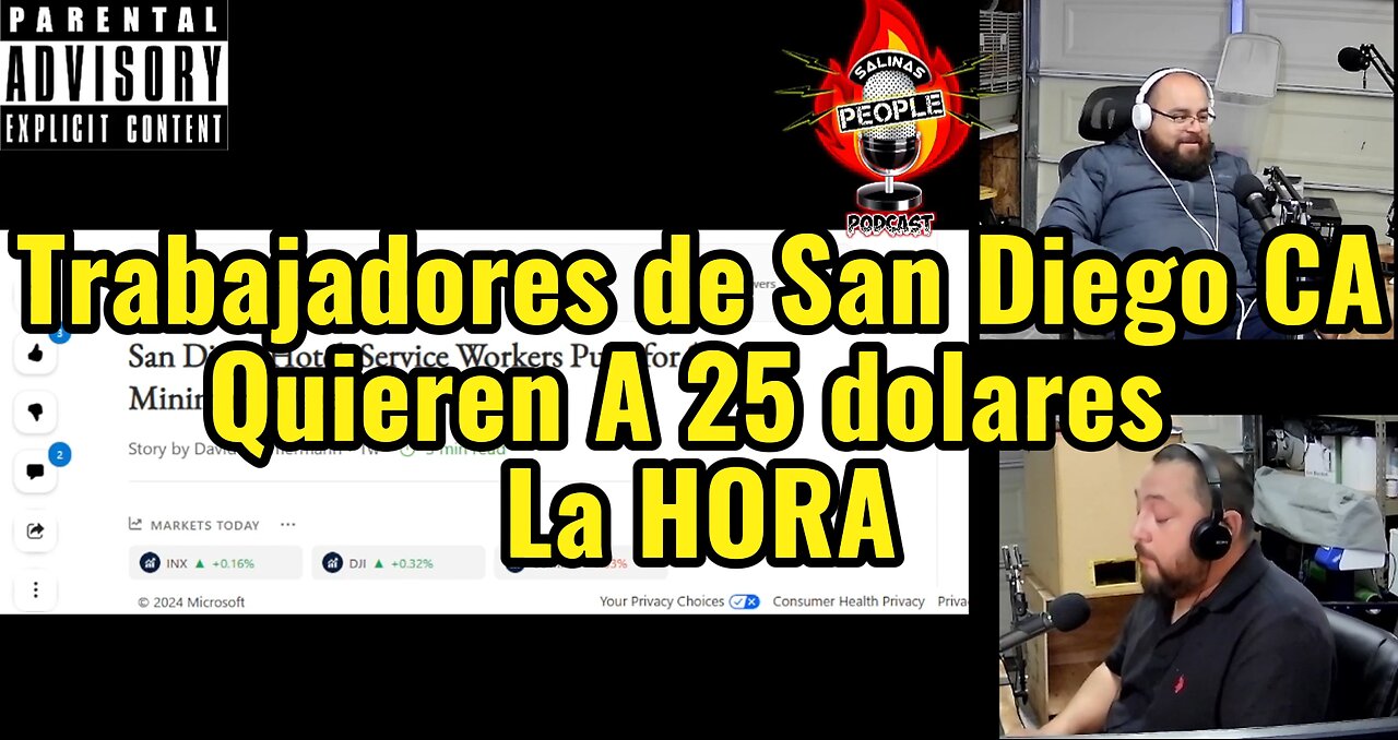 Trabajadores de San Diego CA Quieren 25 dolares por hora